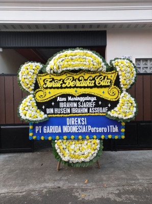 Papan Bunga Duka di Guguk Malintang